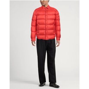 Herno Red Puffer Jacket